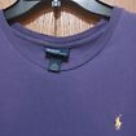 3-(Polo Ralph Lauren)-(T-Shirts)-(Blue/Red/Purple)-(Pre-owned)-(Size M)-$35.00 - Picture 6 of 9